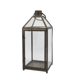 Chic Antique Laterne Vintage Antik Messing