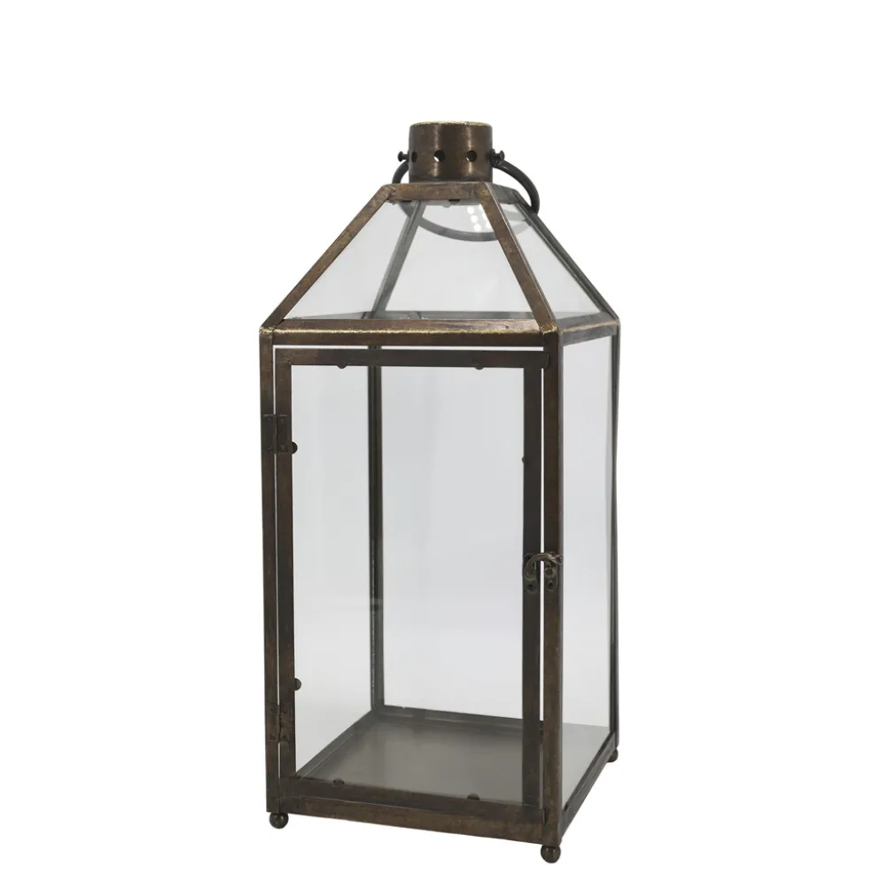 Chic Antique Laterne Vintage Antik Messing