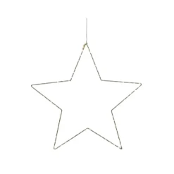 Chic Antique LED Weihnachtsstern drinnen & draußen