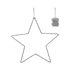 Chic Antique LED Weihnachtsstern drinnen & draußen
