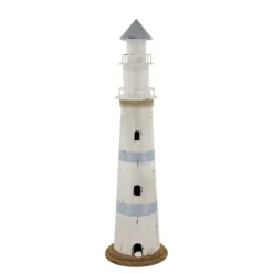 Chic Antique Leuchtturm mit LED und Timer