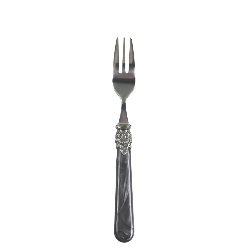 Chic Antique Linas Kuchengabel mit silber Deko