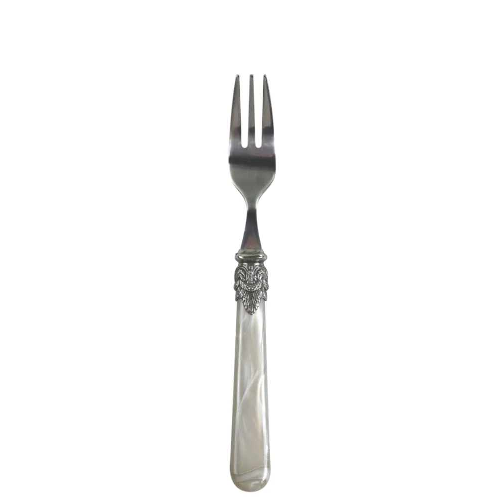 Chic Antique Linas Kuchengabel mit silber Deko