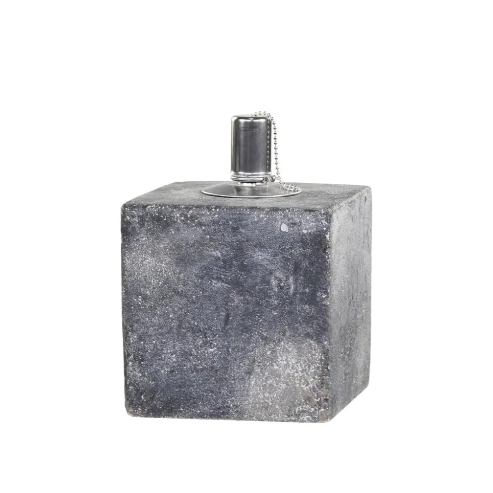 Chic Antique Öllampe im Zement