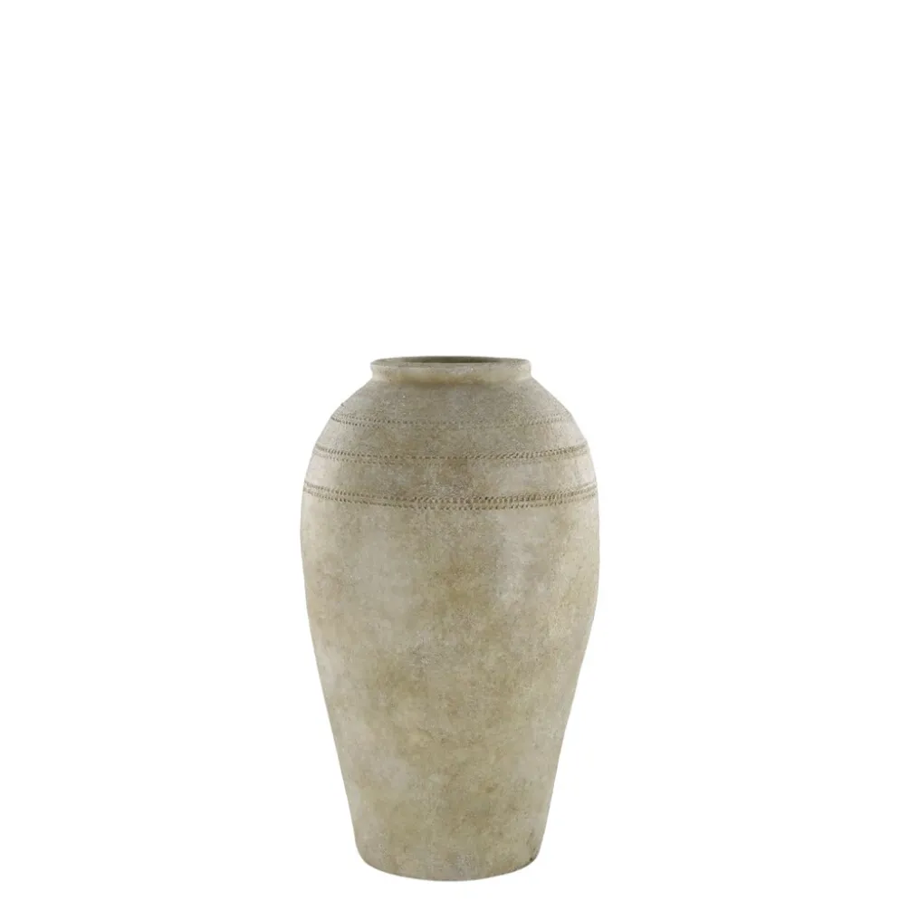 Chic Antique Lourdes großer Terrakotta Krug, Topf