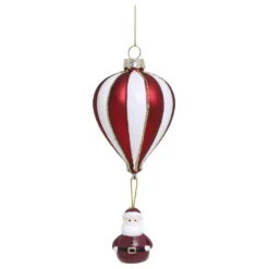 Chic Antique Luftballon mit Weihnachtsmann zum Aufhängen