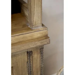 Chic Antique Marseille Schrank Regal mit 4 Fächern & 2 Türen