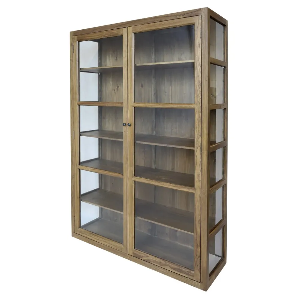 Chic Antique Marseille Vitrinenschrank