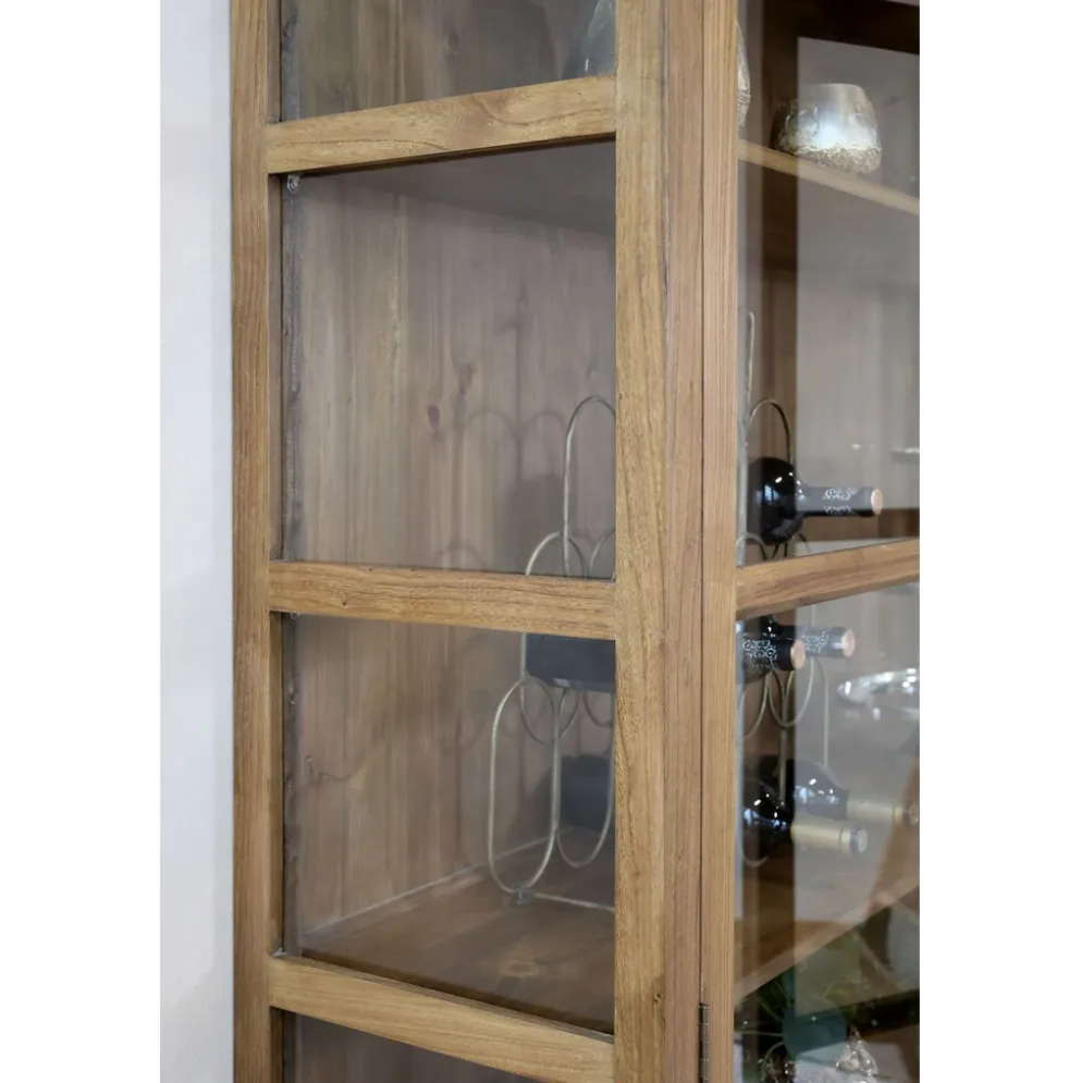 Chic Antique Marseille Vitrinenschrank