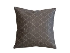 Chic Antique Moulin Kissen mit Gold Muster, mokka
