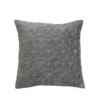 Chic Antique Moulin Kissen Velours mit Muster