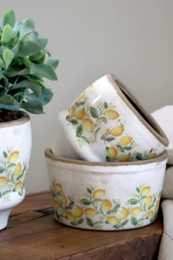 Chic Antique Pflanztopf Limone Blossom
