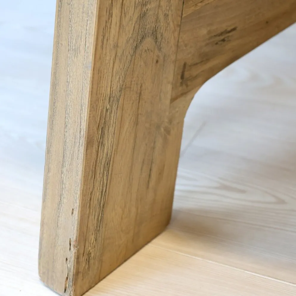 Chic Antique Runder Esstisch aus Recyclingholz