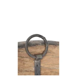 Chic Antique Runder Grimaud Spiegel mit Holzrahmen