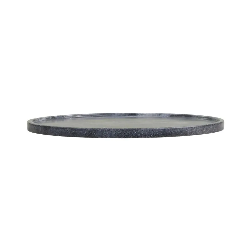 Chic Antique Rundes Morlaix Marmortablett