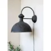 Chic Antique Rustikale Wandlampe antik schwarz
