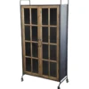 Chic Antique Schrank auf Rädern