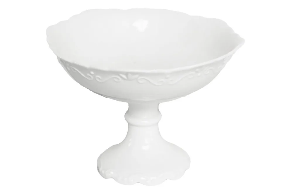 Chic Antique Schüssel mit Fuß Provence