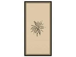 Chic Antique Serviette mit Blume