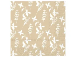Chic Antique Serviette mit Blumen