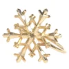 Chic Antique Serviettenring mit Schneeflocke