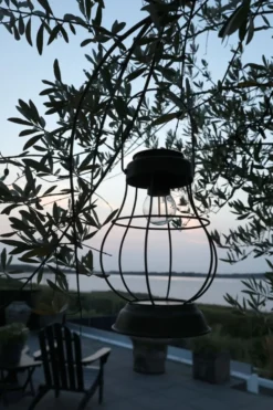 Chic Antique Solarlaterne LED Vintage