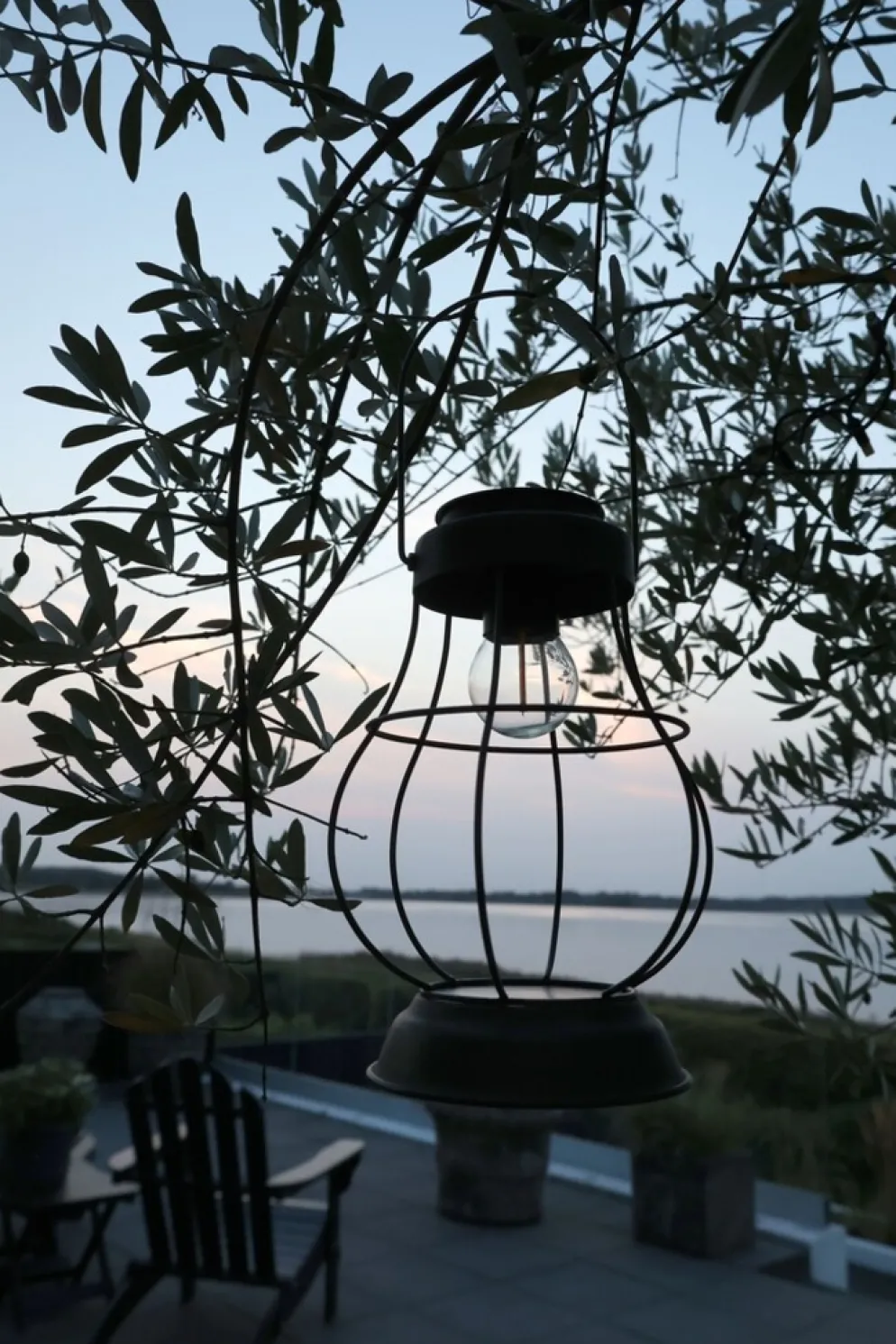 Chic Antique Solarlaterne LED Vintage