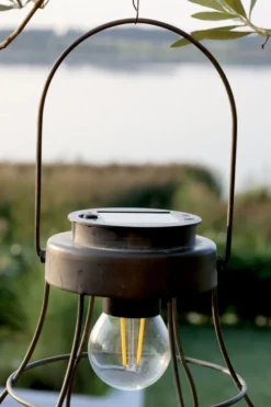 Chic Antique Solarlaterne LED Vintage