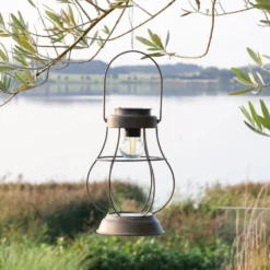 Chic Antique Solarlaterne LED Vintage