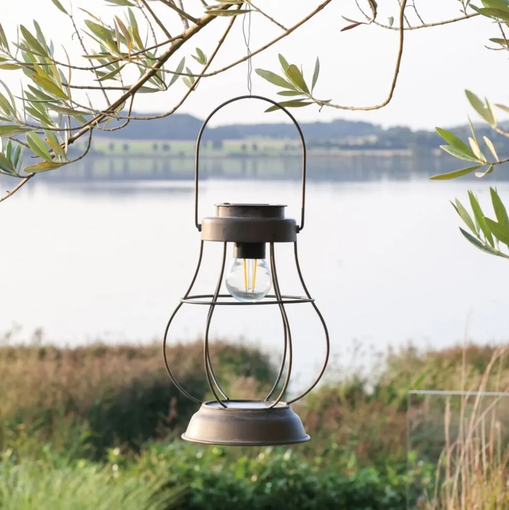 Chic Antique Solarlaterne LED Vintage