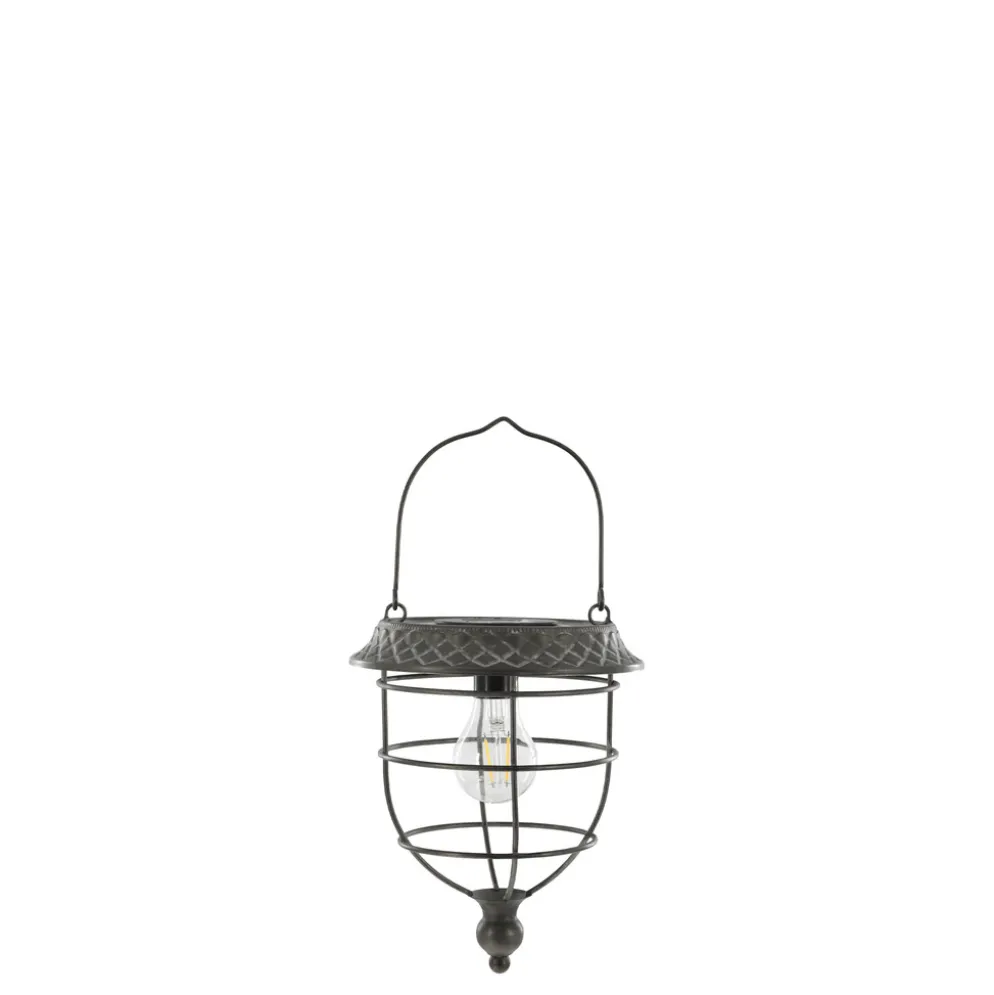 Chic Antique Solarlaterne zum Hängen – Vintage LED
