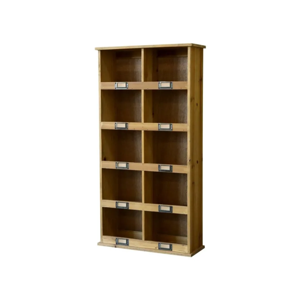 Chic Antique Sortierregal mit 10 Fächern