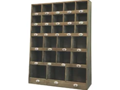 Chic Antique Sortierungs Regal mit Porzellan Nummern