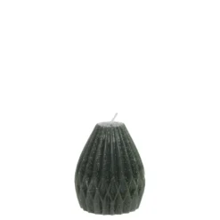 Chic Antique Stumpenkerze Diamant mit Glitzer