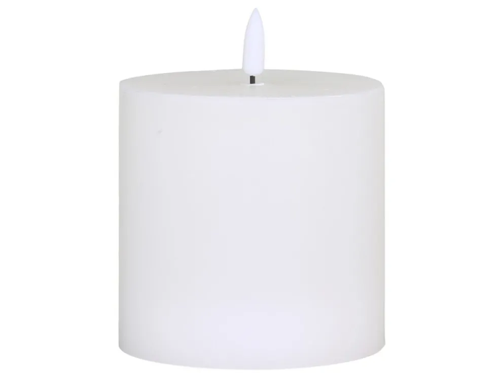 Chic Antique Stumpenkerze mit LED inkl. Batterie