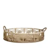 Chic Antique Tablett aus Bambus und Rattan