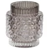 Chic Antique Teelichtglas mit Muster