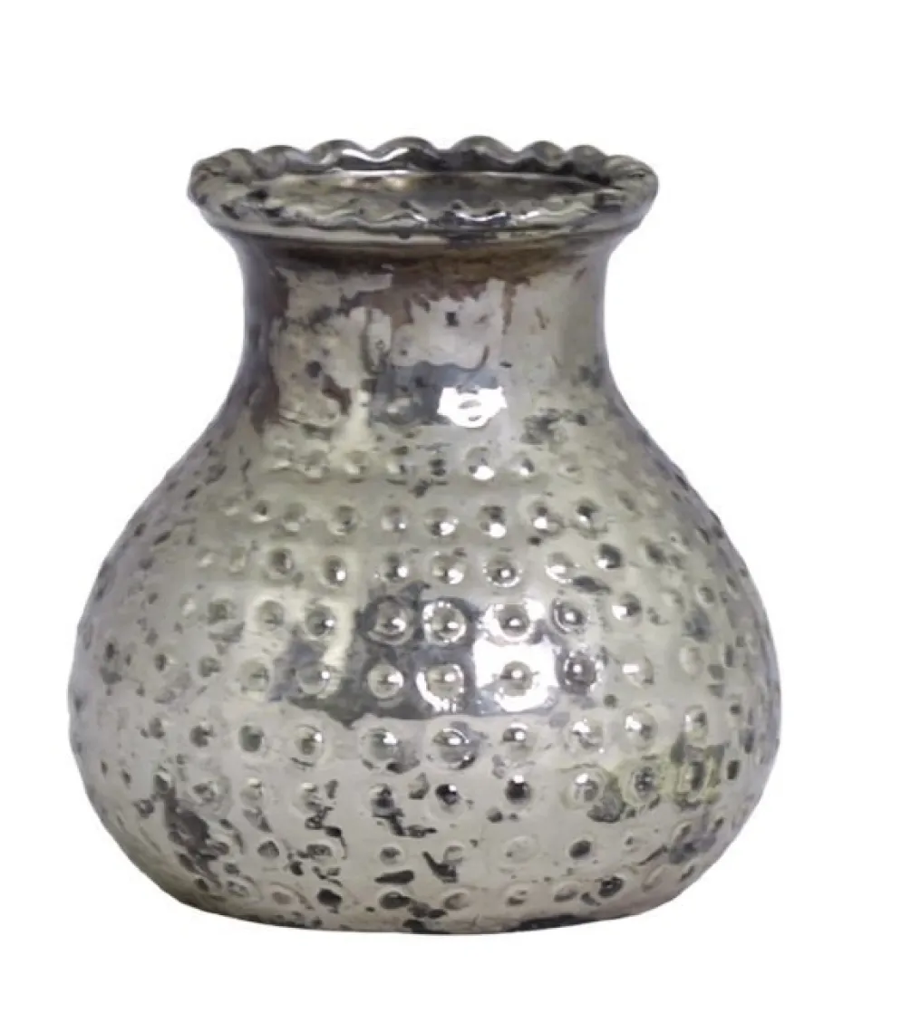 Chic Antique Teelichthalter bauernsilber