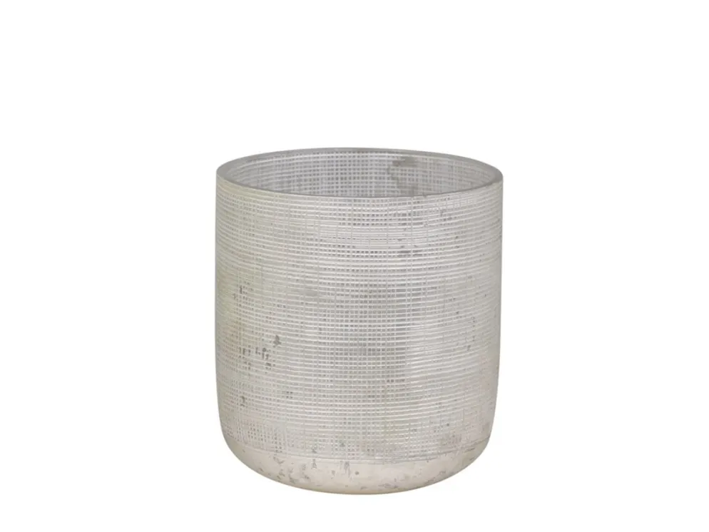 Chic Antique Teelichthalter silber