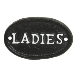 Chic Antique Türschild aus Eisen