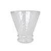 Chic Antique Vase mit feinem Schliff