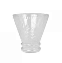 Chic Antique Vase mit feinem Schliff