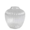 Chic Antique Vase mit Rillen