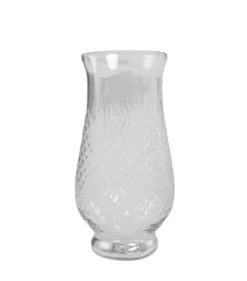 Chic Antique Vase mit Schliff hoch