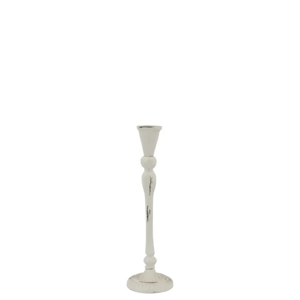 Chic Antique Vintage Kerzenständer aus Metall
