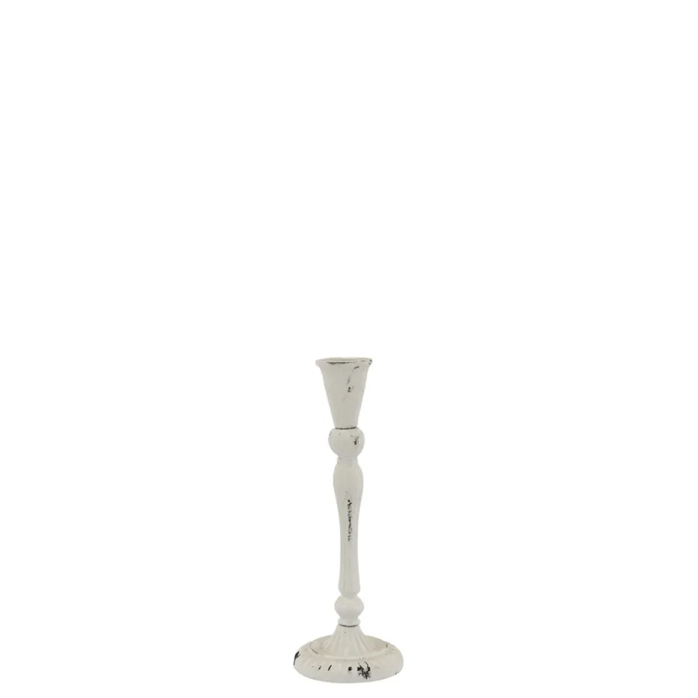 Chic Antique Vintage Kerzenständer aus Metall