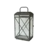 Chic Antique Vintage Laterne mit Eisenkreuz
