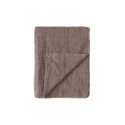 Chic Antique Vintage Quilt Steppdecke mit Stone-Washed Optik
