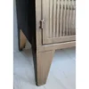 Chic Antique Vitrinenschrank mit 4 Glastüren
