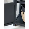 Chic Antique Vitrinenschrank mit Glastüren und Regalböden